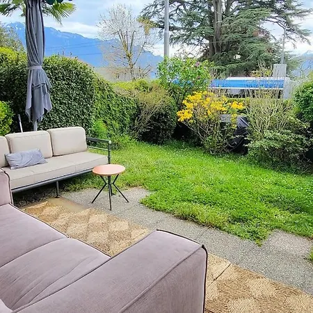 Lake Side/Fire Place/Garden/Freeparking/45M2 La Tour-de-Peilz Exterior photo